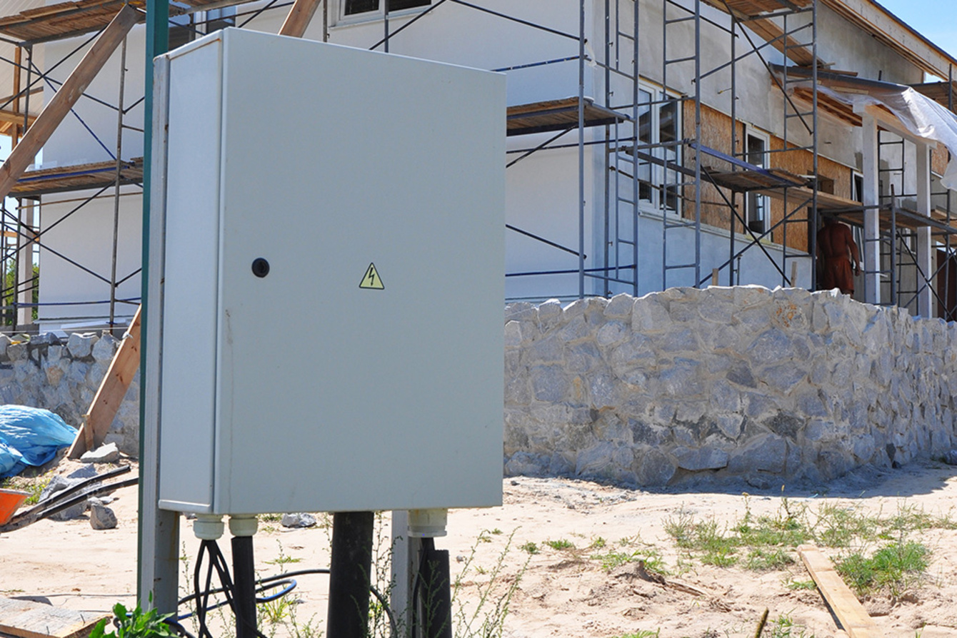 Baustrom bei Elektro Freund in Freyburg