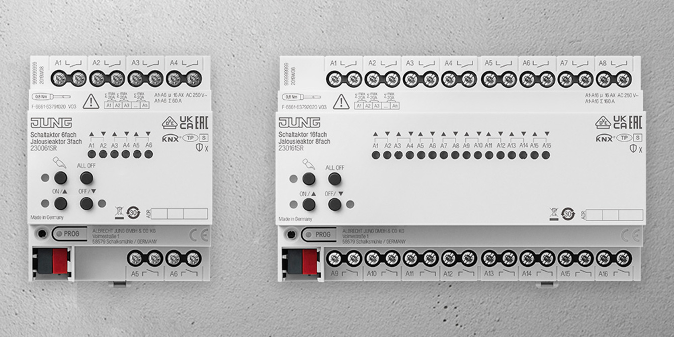 KNX Schalt- und Jalousieaktoren bei Elektro Freund in Freyburg