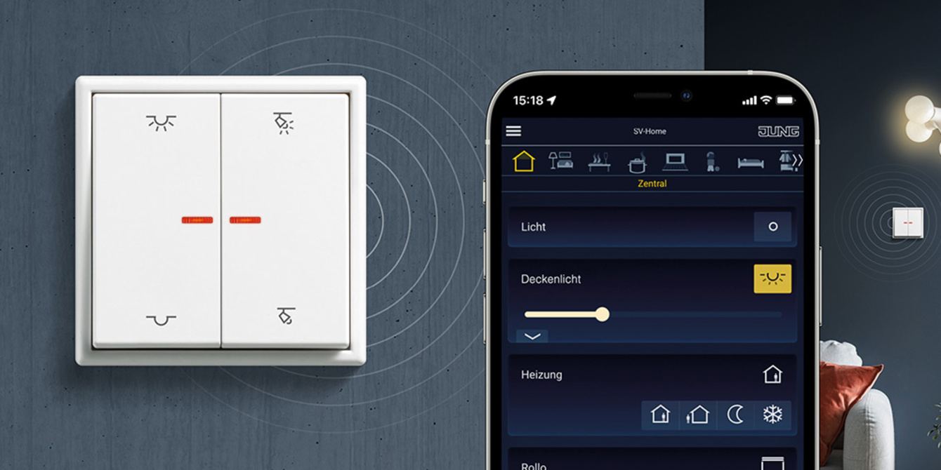 KNX RF Taster bei Elektro Freund in Freyburg